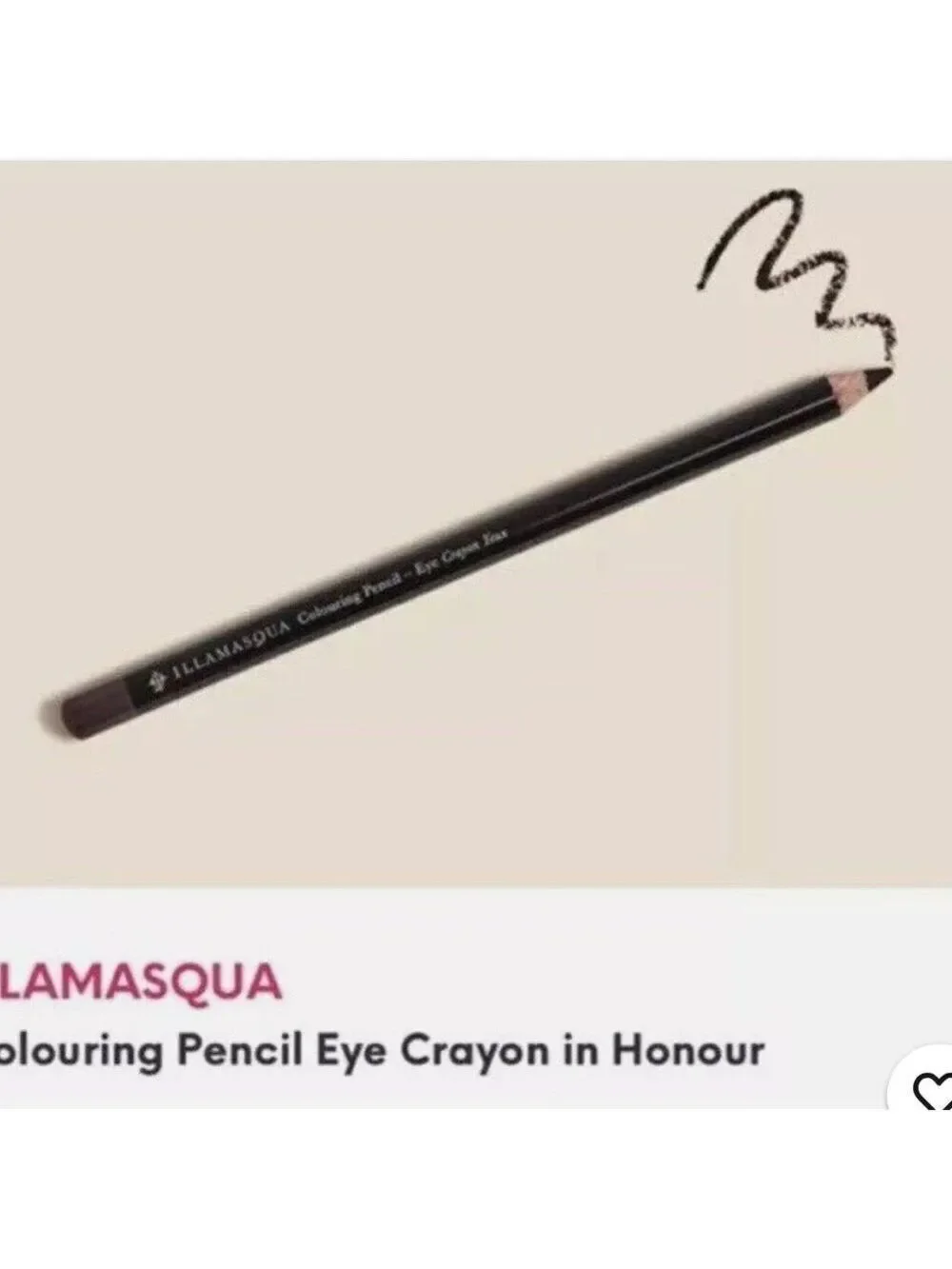 Illamasqua Colouring Pencil - Eye Crayon in Honour